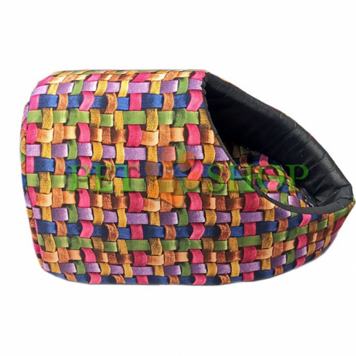 <p><strong>Домик-пещера для кошек и собак,&nbsp;44*40*28 см</strong></p>

<p><strong>Расцветка может отличаться, уточняйте у оператора</strong></p>