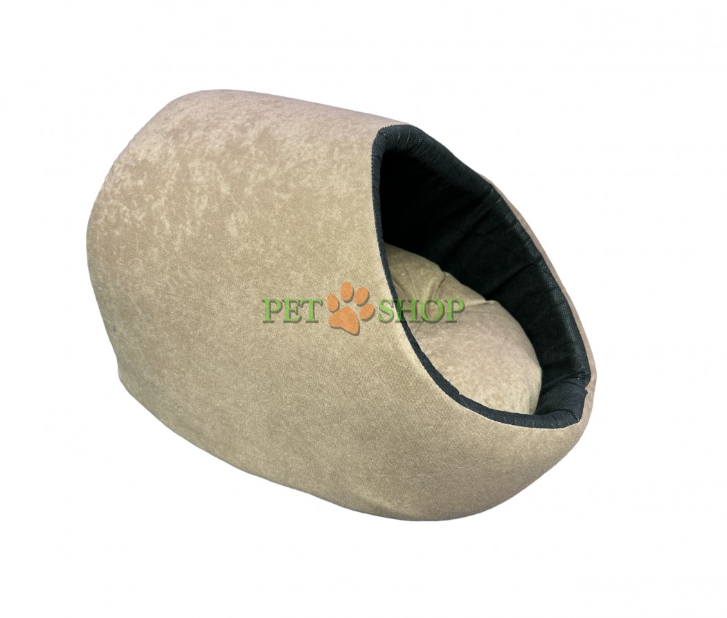 <p><strong>Домик-пещера для кошек и собак,&nbsp;44*40*28 см</strong></p>

<p><strong>Расцветка может отличаться, уточняйте у оператора</strong></p>