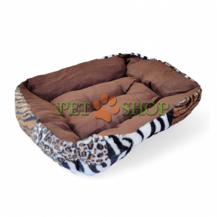 <p><strong>Мягкое место, прямоугольное, леопард, 45*35*15 см</strong></p>