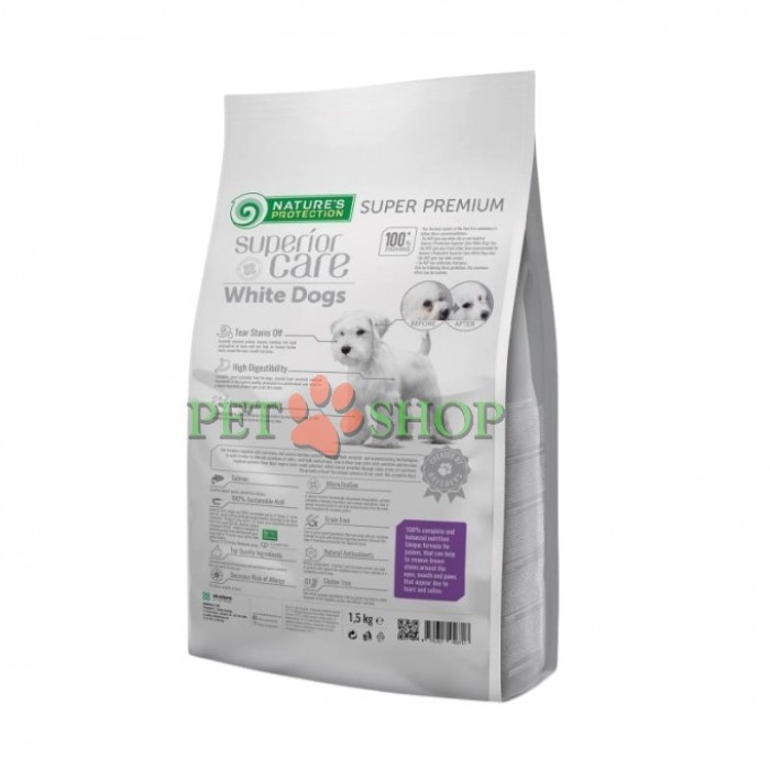 <p><strong>Сухой беззерновой корм для юниоров малых пород с лососем Nature's Protection Superior Care 1,5 кг с 3 до 12 месяцев.</strong></p>