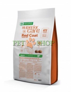 <p><strong>Этот корм содержит сбалансированный аминокислотный комплекс RCE (Red Coat Enhancer Balanced Amino Acid Complex), который помогает защитить и усилить естественную пигментацию коричневой и рыжей шерсти.</strong></p>