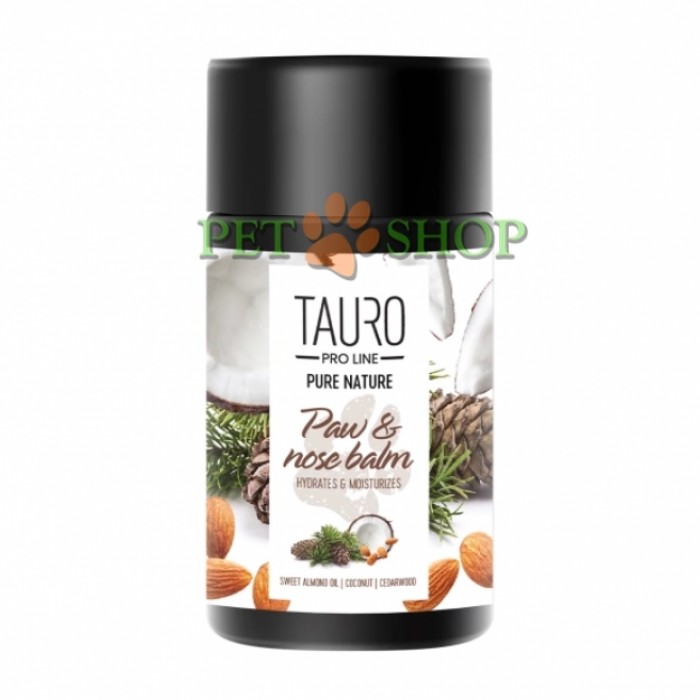 <p><strong>Бальзам „Tauro Pro Line Pure Nature Fragrance free Nose Paw“ обеспечивает эффективную защиту подушечек лап и носа питомца круглый год – защищает от вредных факторов окружающей среды (раскаленный асфальт, песок, соли), увлажняет кожу и укрепляет ее защитный барьер.</strong></p>