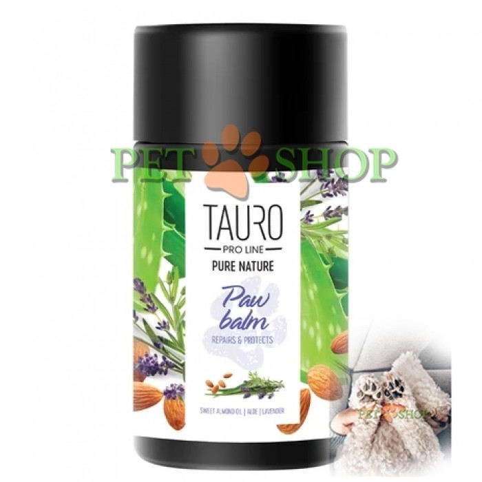 <p><strong>Бальзам &bdquo;Tauro Pro Line Pure Protecting Paw&ldquo; обеспечивает эффективную защиту подушечек лап питомца круглый год &ndash; защищает от вредных факторов окружающей среды (раскаленный асфальт, песок, соли), увлажняет кожу и укрепляет ее защитный барьер.</strong></p>