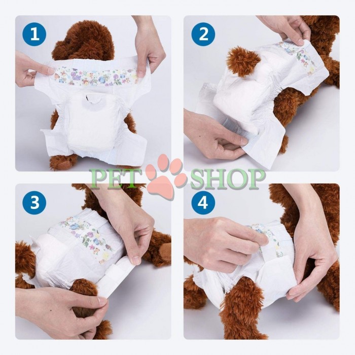 <p><strong>Tatrapet &nbsp;Benny&nbsp;Pet Care Diapers -&nbsp;</strong>одноразовые гигиенические подгузники для собак&nbsp;размером 43x30 см.&nbsp;Подходят для сук в период течки, при недержании или в поездках.</p>