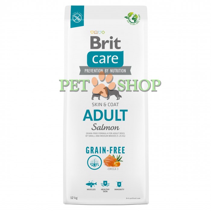 <p><strong>HRANĂ SUPERPREMIUM FĂRĂ CEREALE PENTRU A SPRIJINI SĂNĂTATEA PIELII ȘI A BLĂNII, SISTEMUL CIRCULATOR ȘI INIMA, O CONDIȚIE FIZICĂ EXCELENTĂ ȘI IMUNITATEA LA C&Acirc;INII ADULȚI DE RASE MICI ȘI MIJLOCII. </strong></p>