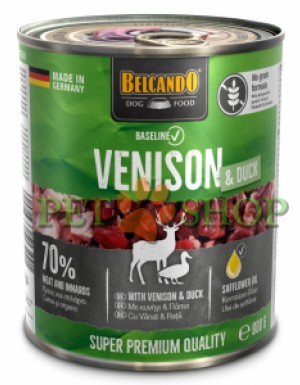 <p><strong>Belcando Baseline VENISON & DUCK Белькандо Бейслайн</strong> - полнорационный корм для собак с олениной и уткой. </p>