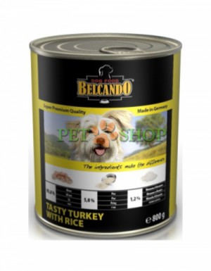 <p><strong>Высококачественные консервы для собак Belcando Turkey with Rice <em>с индейкой и рисом</em>. Отличный рацион на каждый день, обеспечивающий вашему питомцу заряд энергии.</strong></p>