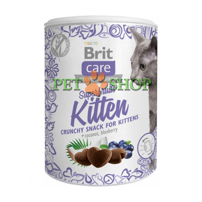 <p><strong>Shake Shake Superfruits Неполнорационный корм для котят от 6 недель жизни. Хрустящее лакомство с курицей с СУПЕРФРУКТАМИ &ndash; кокосом и голубикой</strong></p>