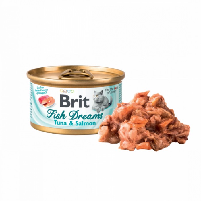 <p><strong>В состав корма входит тунец и лосось в соусе для отличного здоровья, самочувствия и красоты Вашего любимца.</strong></p>