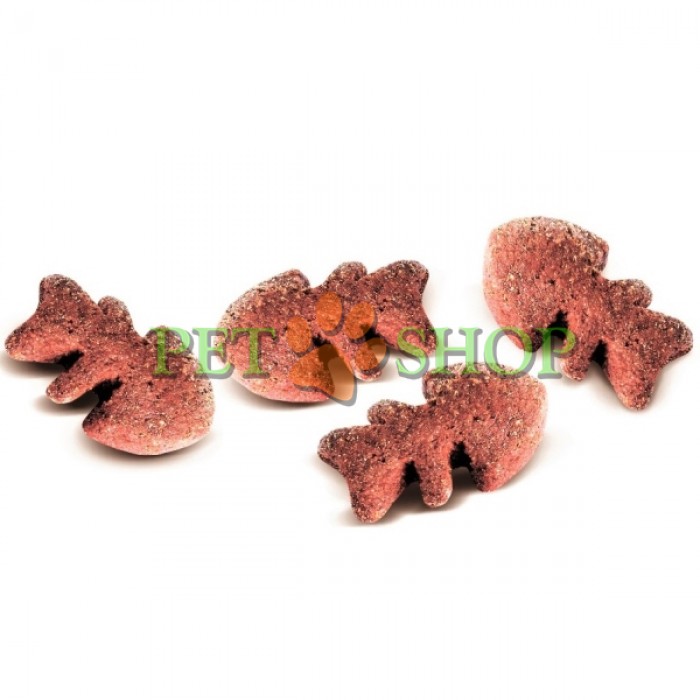 <p><strong>В составе снеков более 50% - лосось, что вместе с натуральным источником антиоксидантов &ndash; черникой положительно влияют на улучшение работы головного мозга животного.&nbsp;</strong></p>