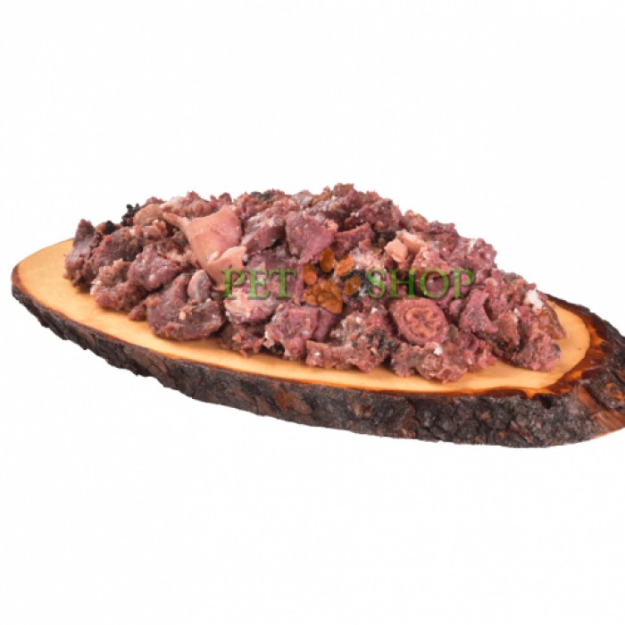<p><strong>Pateu de carne veritabilă fără cereale pentru c&acirc;ini adulți. Hrană completă pentru c&acirc;ini.</strong></p>