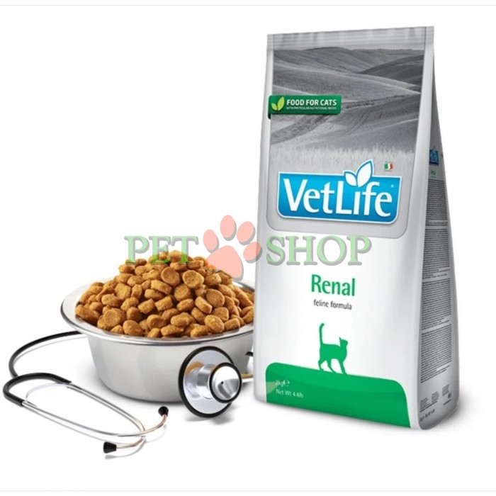 <p><strong>Farmina Vet Life Cat Renal -&nbsp;</strong>полнорационный диетический корм для кошек для поддержки функции почек при хронической болезни почек или при временных нарушениях почечной функции.</p>