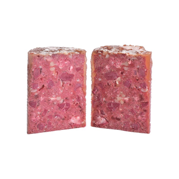 <p><strong>Pate pur cu bucăți &icirc;ntregi de organe și carne. Hrană completă pentru c&acirc;ini.</strong></p>