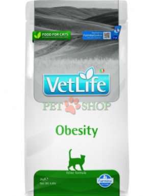 <p><strong>Farmina Vet Life Cat Obesity &mdash;</strong>&nbsp;лечебный диетический сухой корм для взрослых кошек с излишнем весом.</p>