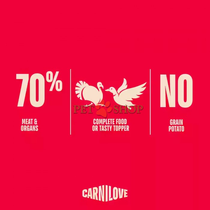 <p><strong>Carnilove&nbsp;Turkey</strong>,&nbsp;<strong>Duck with Timothy Grass -&nbsp;</strong>мясной паштет в пауче с индейкой, уткой и тимофеевкой. Для взрослых собак всех пород.&nbsp;<strong>Свежее мясо и субпродукты -&nbsp;Без зерна&nbsp;-&nbsp;Без искусственных консервантов, ароматизаторов и красителей.</strong></p>