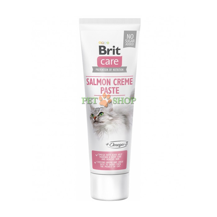 <p><strong>Функциональная паста с маслом лосося, аппетитным запахом и неотразимым вкусом даже для очень избирательных в еде кошек. Дополнительный корм для взрослых кошек.</strong></p>