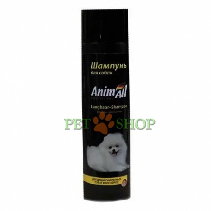<p><strong>AnimАll (Энимал) шампунь для собак с длинной шерстью. Шампунь подходит для собак всех длинношерстных пород.</strong></p>