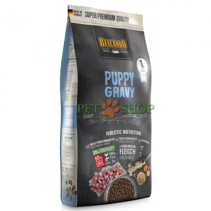<p><strong>Belcando Puppy Gravy 1&nbsp;кг на развес - сухой корм супер-премиум класса для Щенков, Беременных и Кормящих Собак.</strong></p>