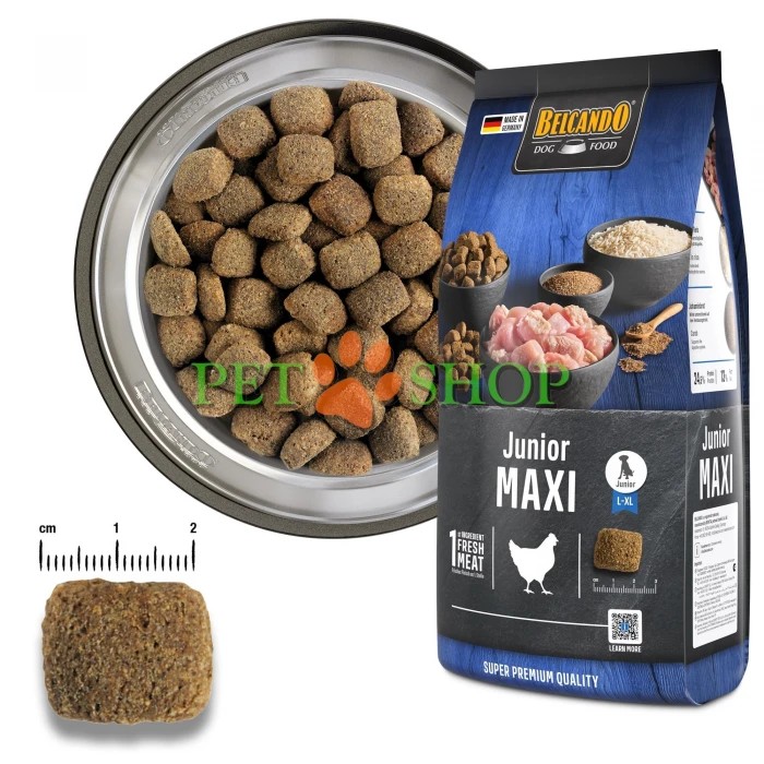 <p><strong>Belcando Junior Maxi 22,5 kg &ndash; hrană uscată superpremium pentru căței de talie mare și gigant.</strong></p>