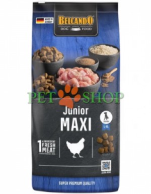 <p><strong>Belcando Junior Maxi 22,5 кг - сухой корм супер-премиум класса&nbsp;для Щенков Крупных и Гигантских Пород.</strong></p>