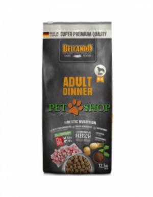 <p><strong>Belcando Adult Dinner 12,5 kg - сухой корм супер-премиум класса для собак средних и крупных пород с нормальной активностью.</strong></p>