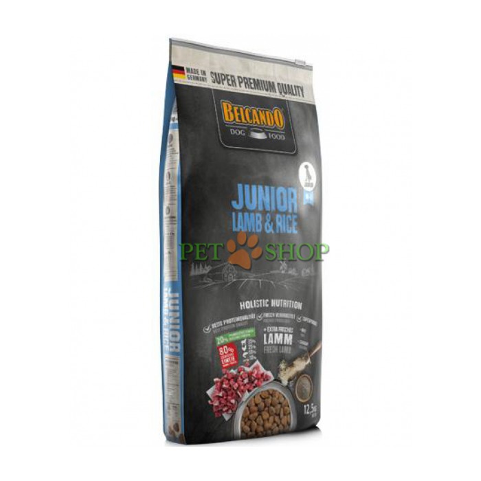 <p><strong>Belcando Junior Lamb, Rice 12.5 kg - Гипоаллергенный корм супер-премиум класса для щенков всех пород с ягненком и рисом</strong></p>