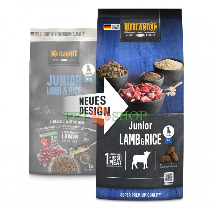 <p><strong>Belcando Junior Lamb, Rice 12,5&nbsp;kg &ndash; hrană hipoalergenică super-premium pentru pui de toate rasele, cu miel și orez.</strong></p>