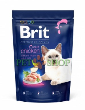 <p><strong>Сухой корм Brit Premium by Nature Cat Chicken для кошек с курицей 1.5 кг</strong></p>