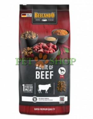 <p><strong>Сухой корм Belcando Adult GF Beef сухой&nbsp;беззерновой суперпермиум корм&nbsp;с говядиной для взрослых собак с нормальным уровнем активности, 1 кг на развес</strong></p>