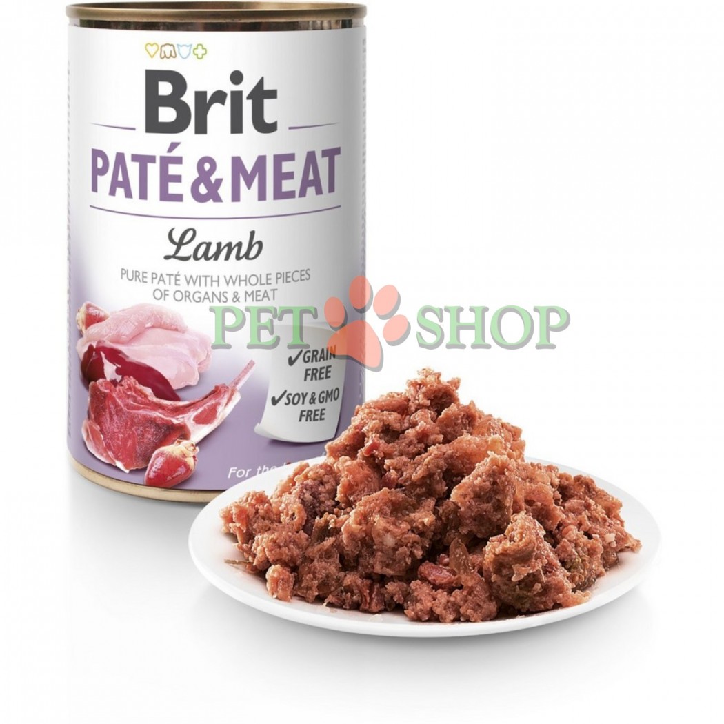 <p><strong>Мясо ягненка и цыпленка 70% + чистый мясной паштет. Комплексный корм для собак.</strong></p>