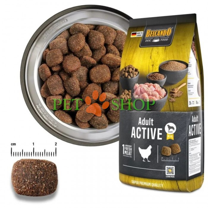 <p><strong>Belcando Adult Active &ndash; hrană uscată pentru c&acirc;ini adulți activi</strong></p>