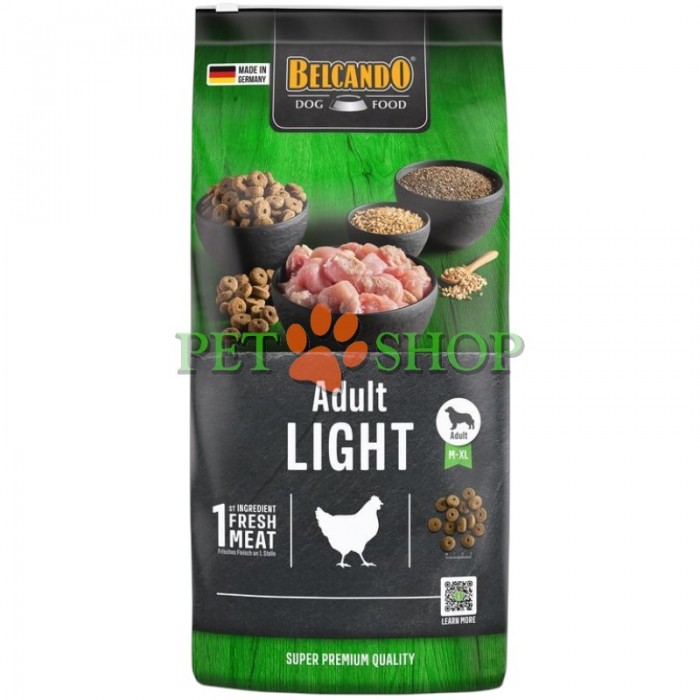 <p><strong>Сухой корм Belcando Adult Light низкокалорийный для взрослых собак&nbsp;12.5 kg</strong></p>