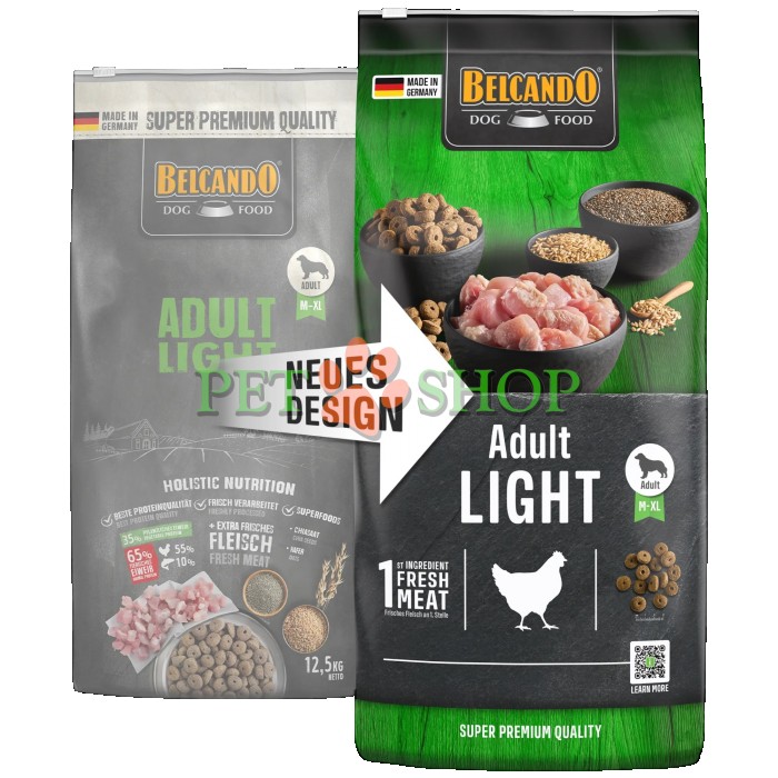 <p><strong>Сухой корм Belcando Adult Light низкокалорийный для взрослых собак&nbsp;12.5 kg</strong></p>