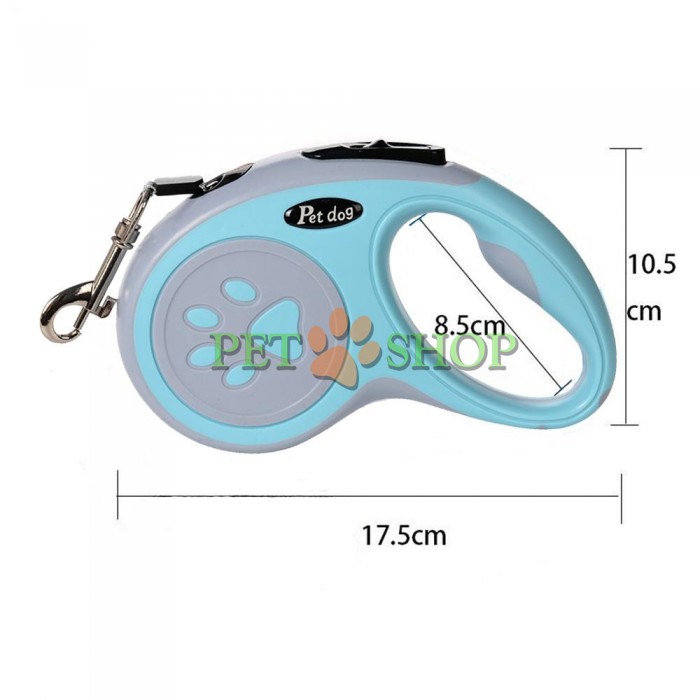 <p><strong>Lesă 5&nbsp;m pentru pisici și c&acirc;ini p&acirc;nă la&nbsp;15&nbsp;kg.&nbsp;Culori in asortiment.</strong></p>