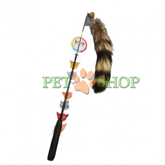 <p><strong>Игрушка-удочка для котят &mdash; уникальный дизайн легко привлечёт внимание вашей кошки, ей это очень понравится, интерактивная игрушка-дразнилка.</strong></p>