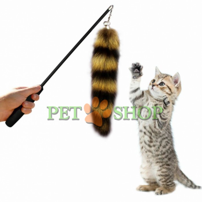<p><strong>Игрушка-удочка для котят &mdash; уникальный дизайн легко привлечёт внимание вашей кошки, ей это очень понравится, интерактивная игрушка-дразнилка.</strong></p>