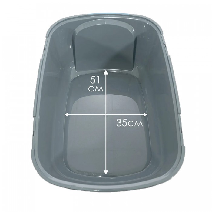 <p>Очень большой закрытый кошачий туалет с современным и практичным дизайном, который легко чистить благодаря дверце с подъемной крышкой.&nbsp;Особенно подходит для использования крупными породами кошек или несколькими кошками. Размеры:&nbsp;&nbsp;66,5 см x&nbsp;&nbsp;48,5 см x&nbsp;&nbsp;46,5 см</p>