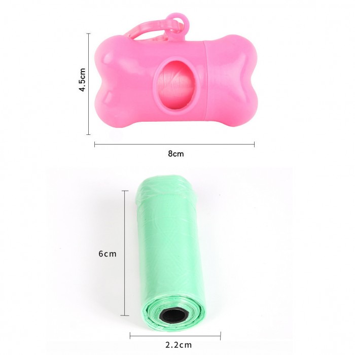 <p><strong>1 диспенсер и 1 рулон с пакетами</strong></p>