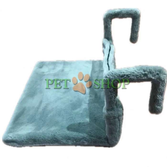 <p><strong>Пушистики Гамак подвесной на радиаторную батарею для котов, 47х32х20 см, серый&nbsp;</strong></p>