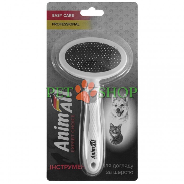 <p>Pieptene&nbsp;<strong>AnimAll</strong> este destinată &icirc;ngrijirii blănii și subblănii la pisici și c&acirc;ini.</p>