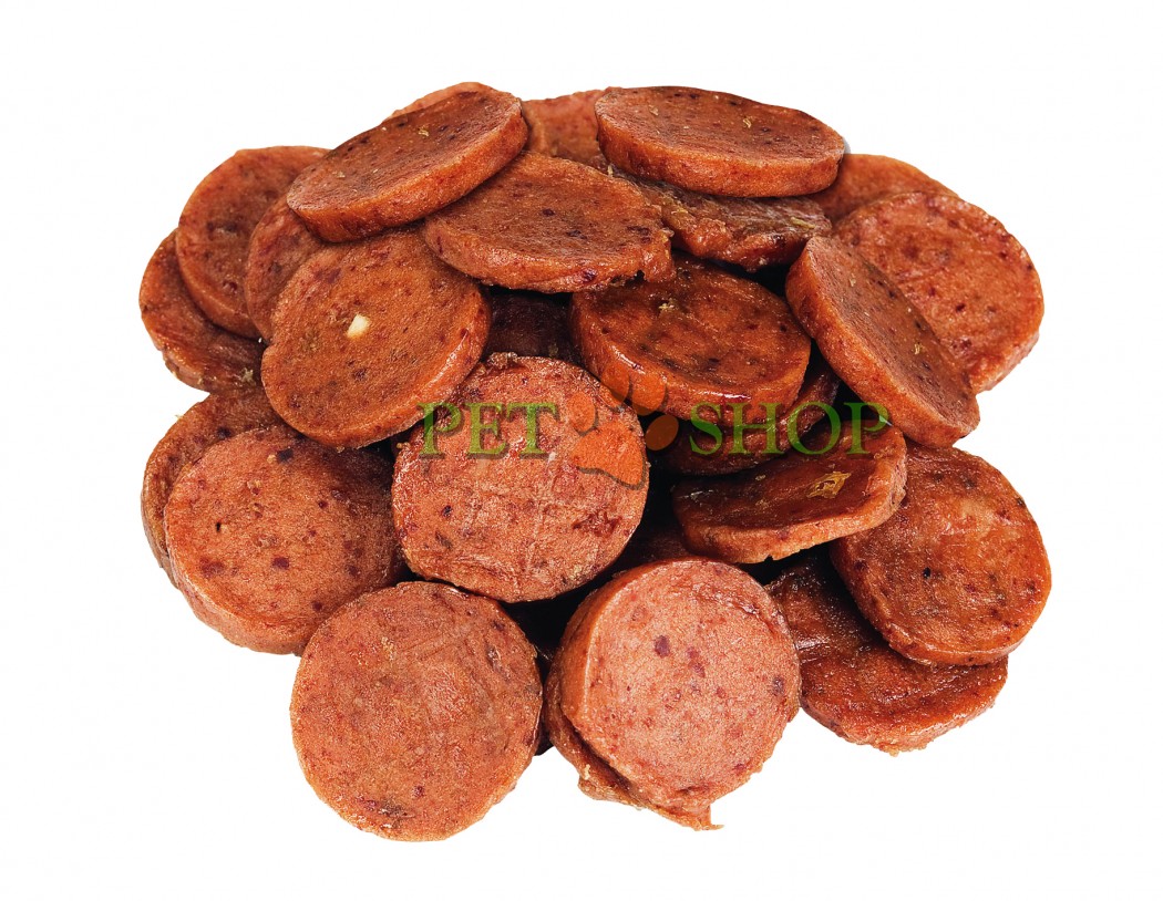 <p><strong>Delicatese special concepute pentru c&icirc;ini de talie mică &ndash; cerculețe din carne de miel.</strong></p>