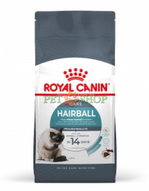 <p><strong>Royal Canin Hairball Care - для взрослых кошек в целях профилактики образования волосяных комочков в желудочно-кишечном тракте</strong></p>