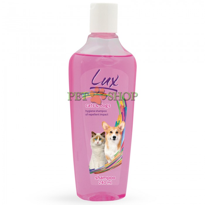 <p><strong>&laquo;Люкс&raquo; Шампунь гигиенический репеллентного действия для кошек и собак&nbsp;240 мл</strong></p>