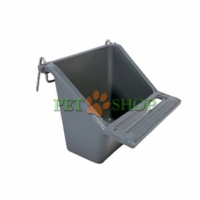 <p><strong>Кормушка для попугаев открытая,&nbsp;Объем:&nbsp;100 мл&nbsp;</strong></p>