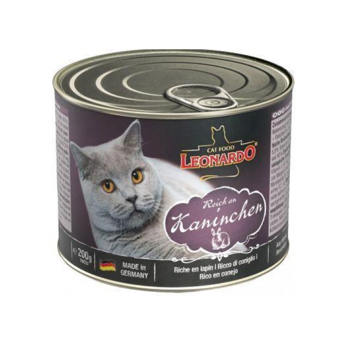 <p><strong>Нежное мясо кролика характеризуется низким содержанием жира и легко усваивается. Ваш питомец оценит привлекательный вкус консервов с кроликом.</strong></p>