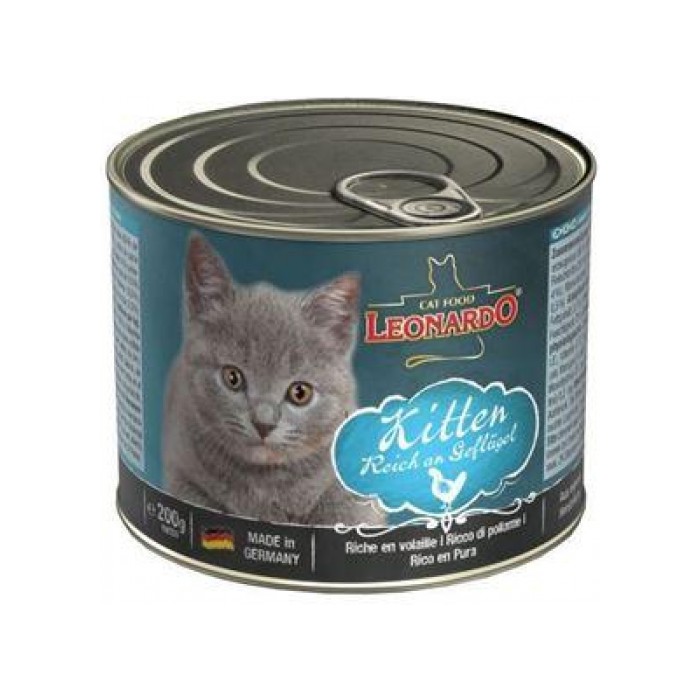 <p><strong>Консервы c нежной птицей и большим количеством масла лосося идеально сбалансированы для рациона котят в возрасте до 1 года, а так же для беременных и кормящих кошек.</strong></p>