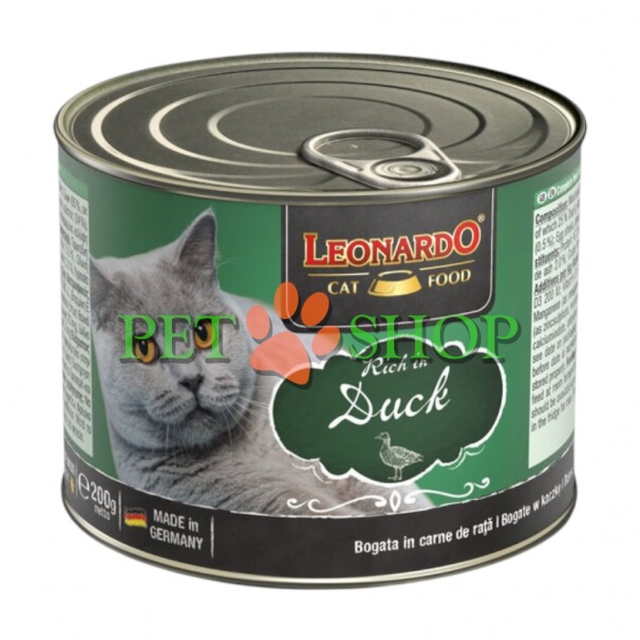 <p><strong>Консервы с уткой, обогащённой витаминами, таурином и ценными микроэлементами, доставят Вашей кошке истинное удовольствие.</strong></p>