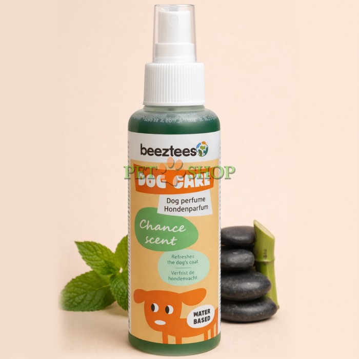 <p><strong>Beeztees парфюм для собак CHANCE 150 ml с нежным и изысканным ароматом, напоминающим популярные духи Chanel Chance.</strong></p>