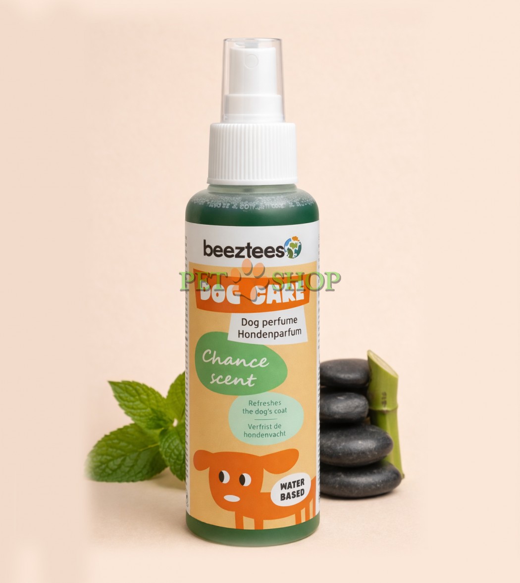 <p><strong>Beeztees парфюм для собак CHANCE 150 ml с нежным и изысканным ароматом, напоминающим популярные духи Chanel Chance.</strong></p>
