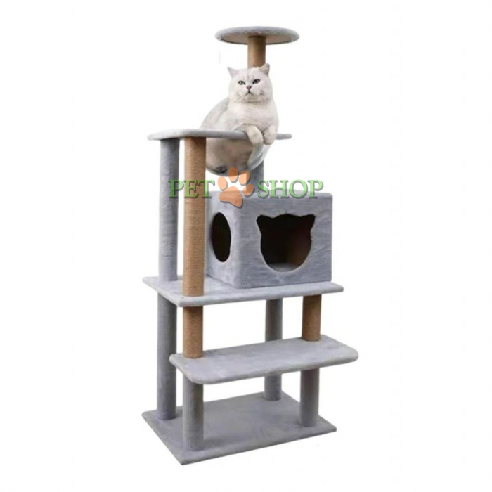 <p><strong>Привлекательная и&nbsp;интересная когтеточка которая способна удолетворить натуральные потребности каждой кошки, 140*60&nbsp;см. Цвет: Серый</strong></p>